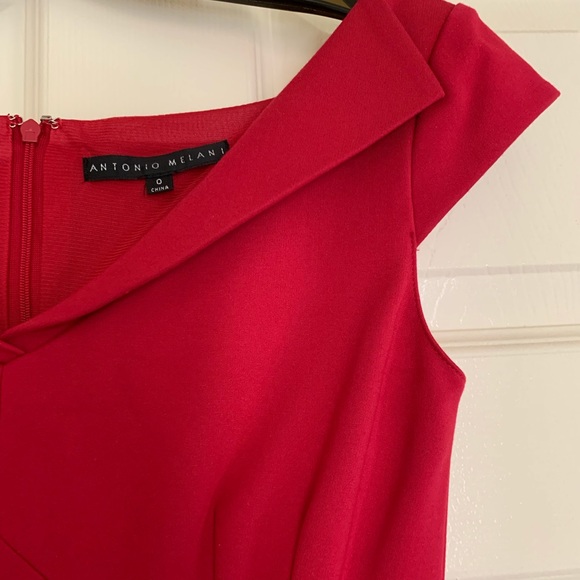 ANTONIO MELANI Joan Dress - Fall Red - Picture 2 of 5